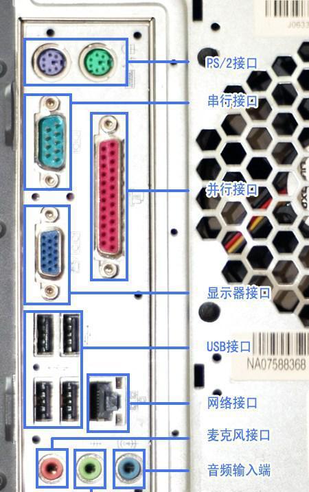 台式电脑主机输出接口功能吗