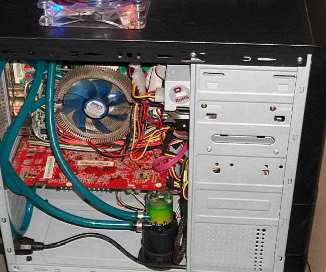 电脑主机水冷改造